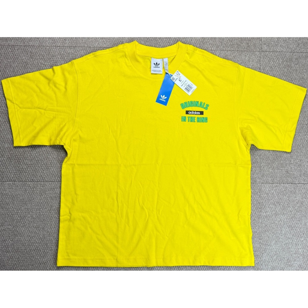 Adidas Men's Originals In The Ring Short Sleeve Multicolored T-Shirt Size Large